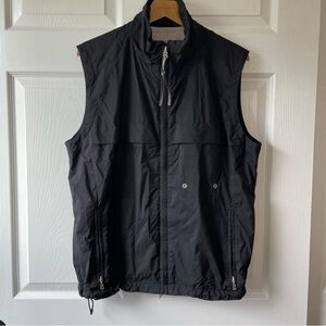 Bogner Black Lightweight Outdoor Vest Zip Up Size 38